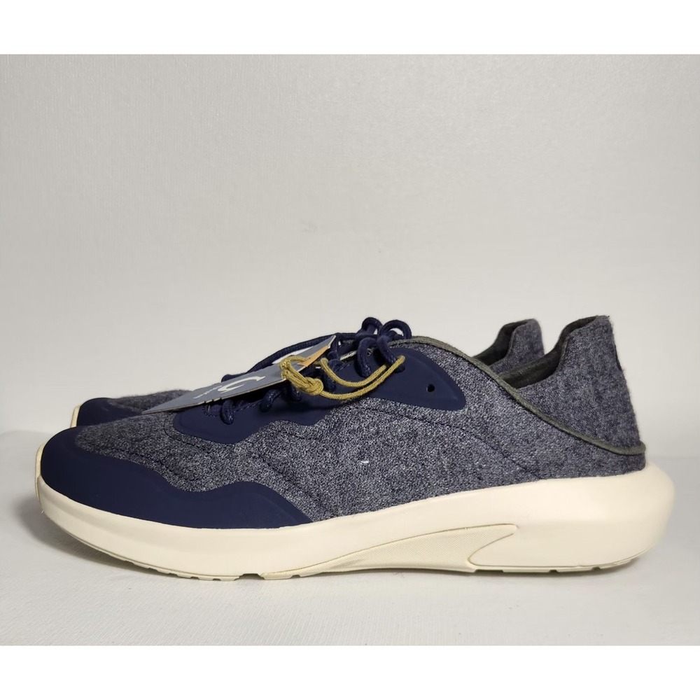 OluKai Koheo Hulu Trench Blue - Wool Sneakers Size 10 NWT* 01